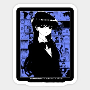 Komi-san Sticker